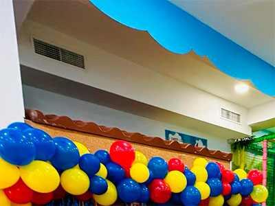 Fotografía de detalle de las rejillas del aire acondicionado centralizado de Le Petit Cocó Fuengirola