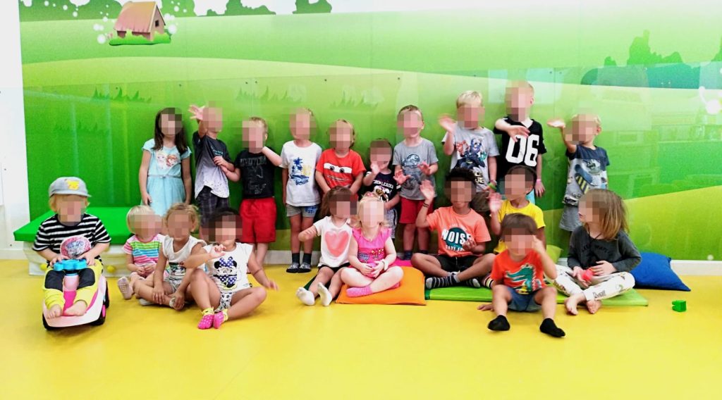 Fotografía de niños en la Ludoteca de Le Petit Cocó Fuengirola