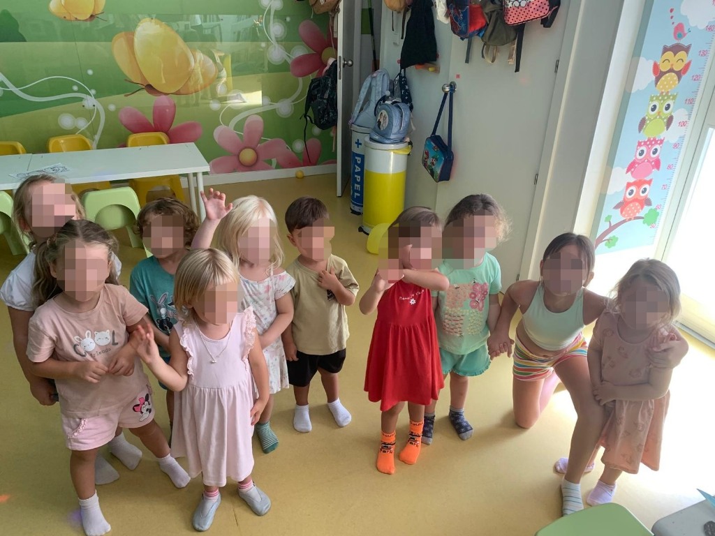 Fotografía de niños en la Ludoteca de Le Petit Cocó Fuengirola