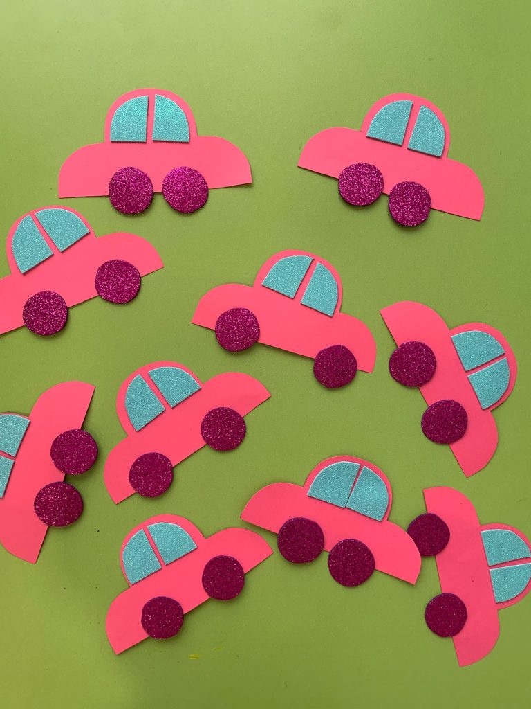 Fotografía de manualidades de una fiesta de cumpleaños en Le Petit Cocó Fuengirola